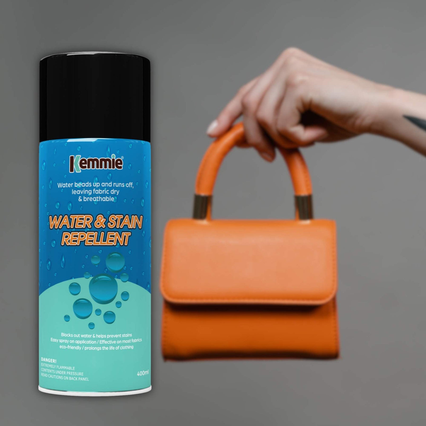 Waterproof Stain Repellent Spray - 2x 212g Heavy Duty Protection for Fabrics, Hats - SuperSaverAU - view 4