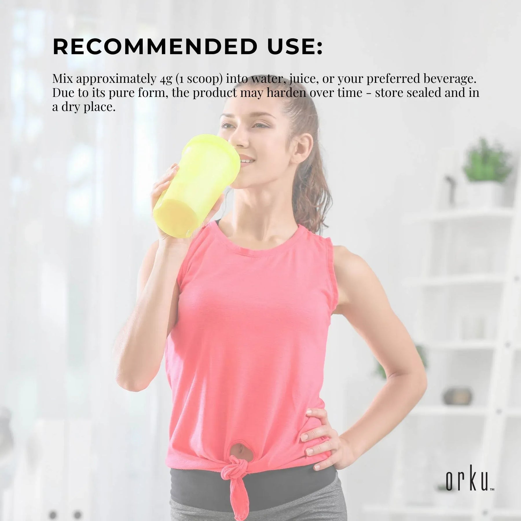 Orku 5Kg L-Citrulline Powder - 100% Pure Amino Acid for Active Lifestyle