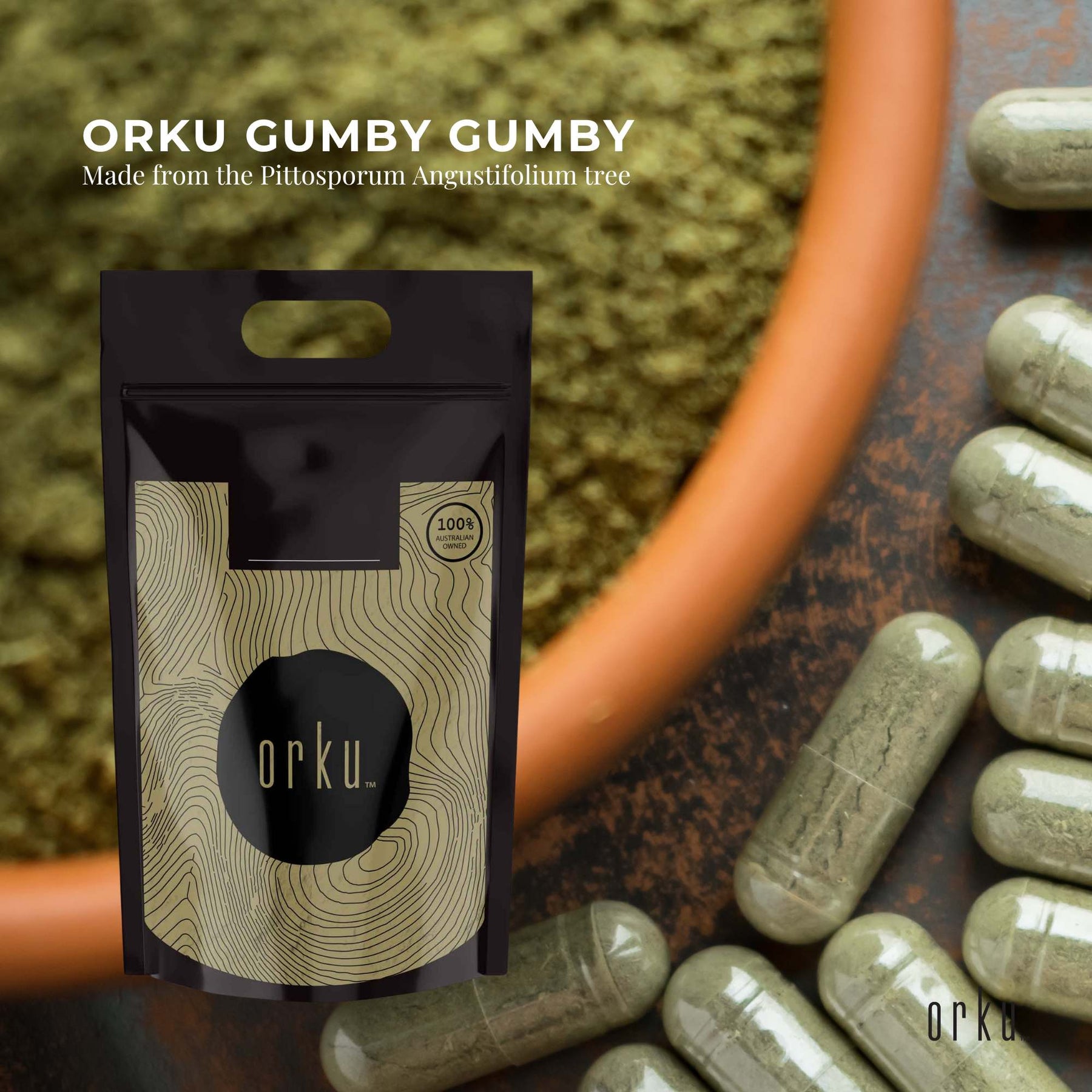 5Kg Gumby Gumby Pure Powder - Gumbi Aboriginal Plant Pittosporum Angustifolum - SuperSaverAU - view 1