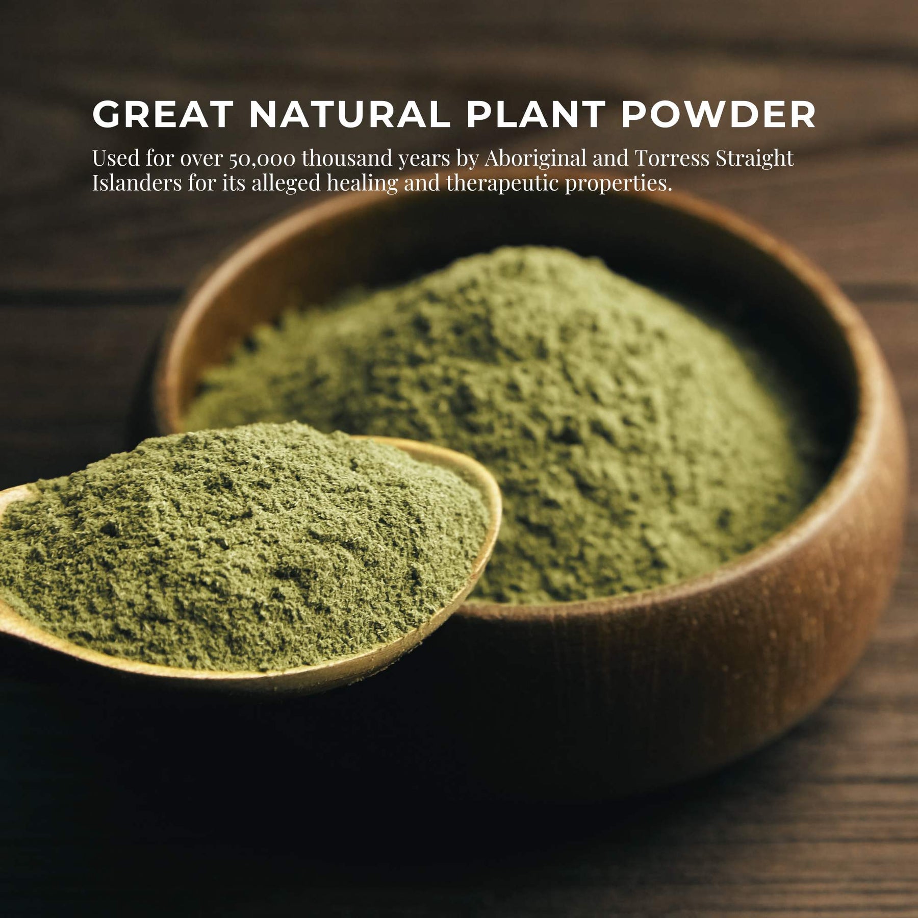 3Kg Gumby Gumby Pure Powder Tub Gumbi Aboriginal Plant Pittosporum Angustifolum - SuperSaverAU - view 3