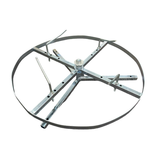 Tooleroo Wire Spinner Dispenser Reel - 1500m Capacity, Zinc Plated, Adjustable Arms - SuperSaverAU - view 1