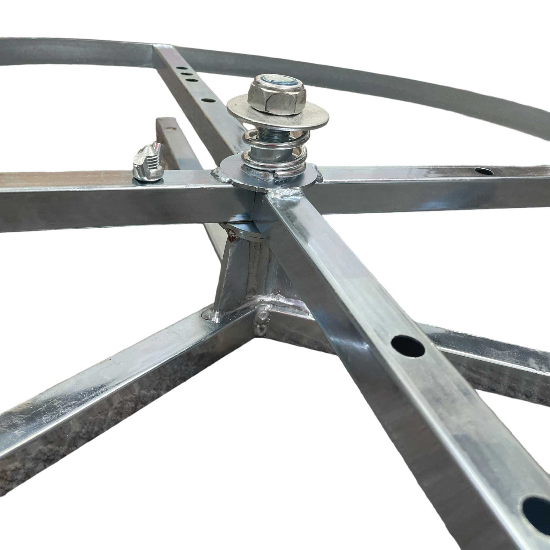 Tooleroo Wire Spinner Dispenser Reel - 1500m Capacity, Zinc Plated, Adjustable Arms - SuperSaverAU - view 2