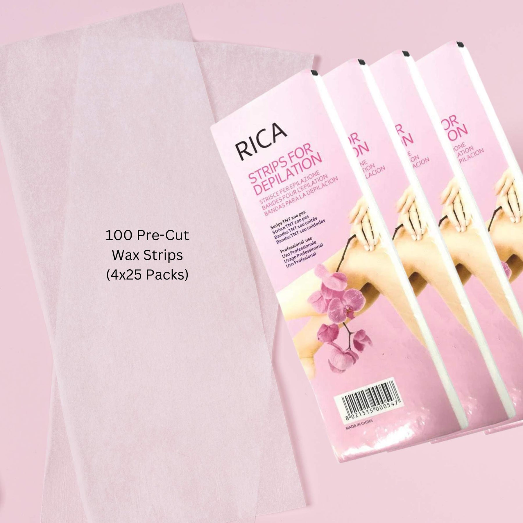 Waxing Kit - Digital Wax Warmer + 100g Wax Cartridge + 100x Pre-Cut Strips Pack - SuperSaverAU - view 2
