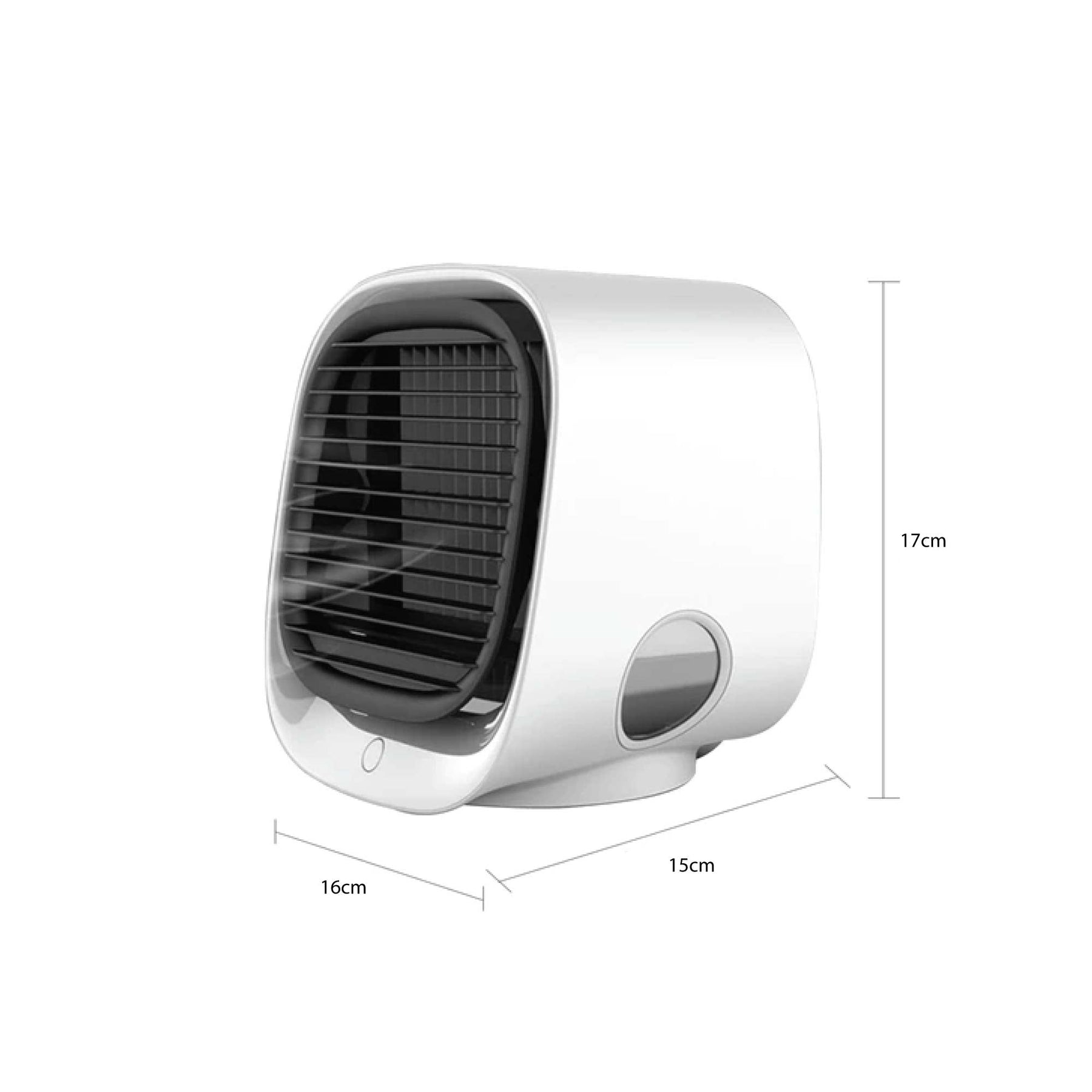 Premium USB Mini Air Purifier and Portable Desktop Cooling Fan 300ml