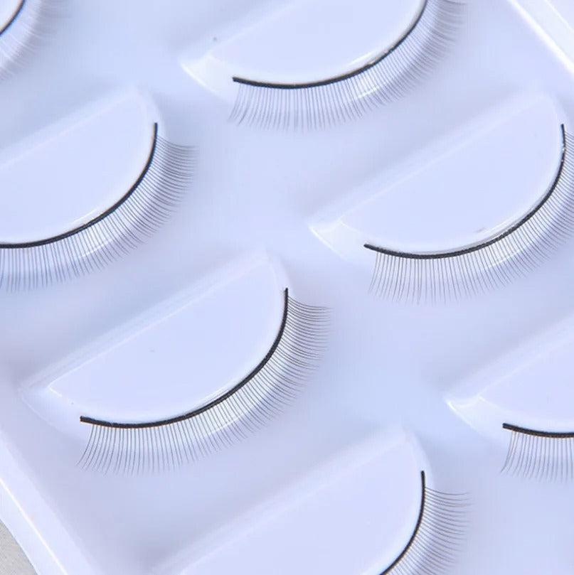 Miosh Eyelash Extension Practice Lash Strips 10 Pack for Training Mannequins