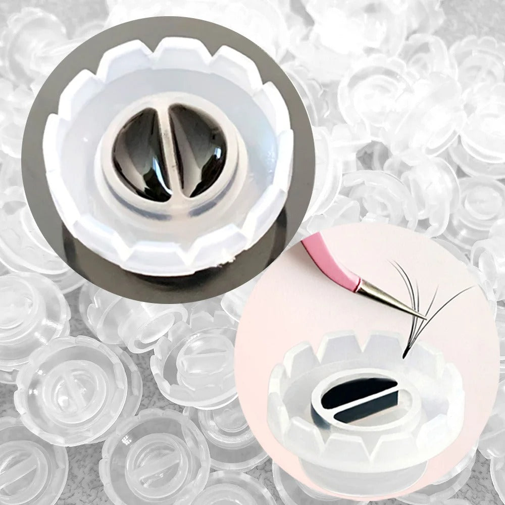 Miosh Eyelash Adhesive Cups 100 PCS - Secure Glue Holder for Lash Application - SuperSaverAU - view 3