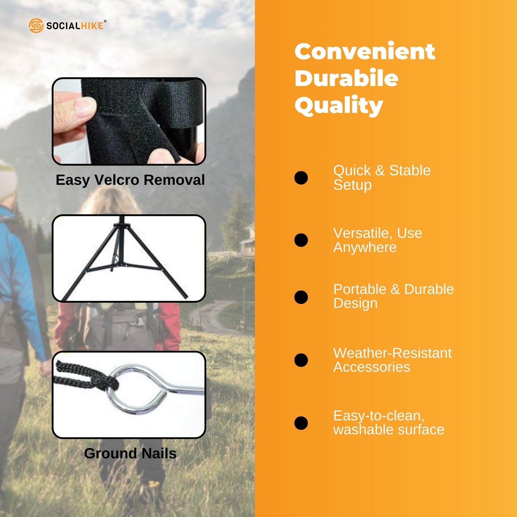 120” Portable Movie Projector Screen - Outdoor Indoor 16:9 4K Tripod Stand Case - SuperSaverAU - view 9