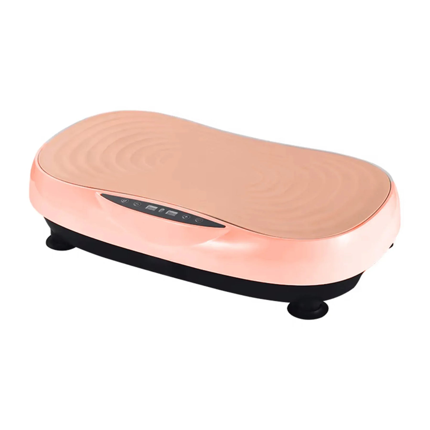 Social Hike KW566 Vibration Plate Machine 200W with 99 Speeds & Bands - Pink