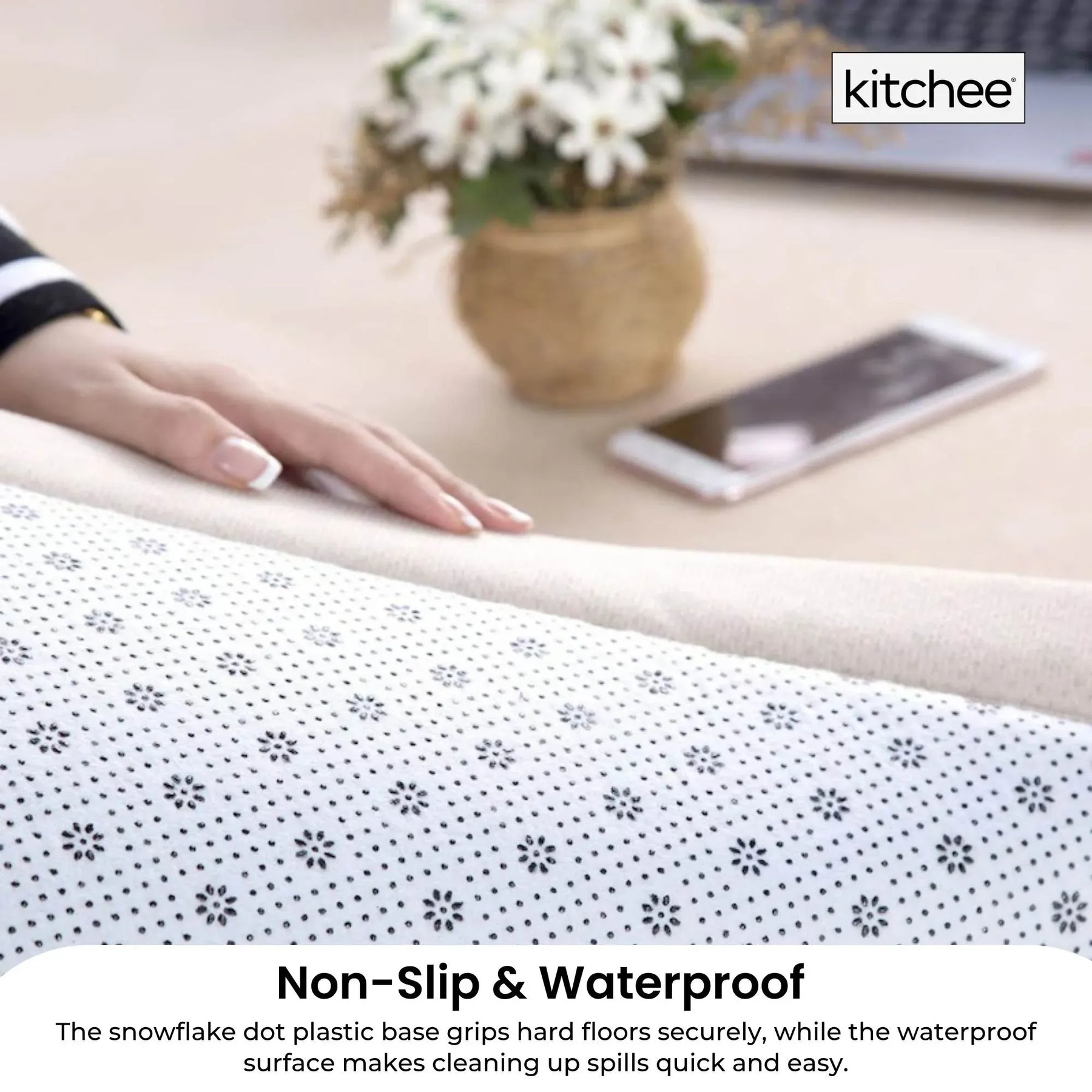Kitchee Tatami Style Foam Floor Mat – Light Grey 150 x 200 x 3cm