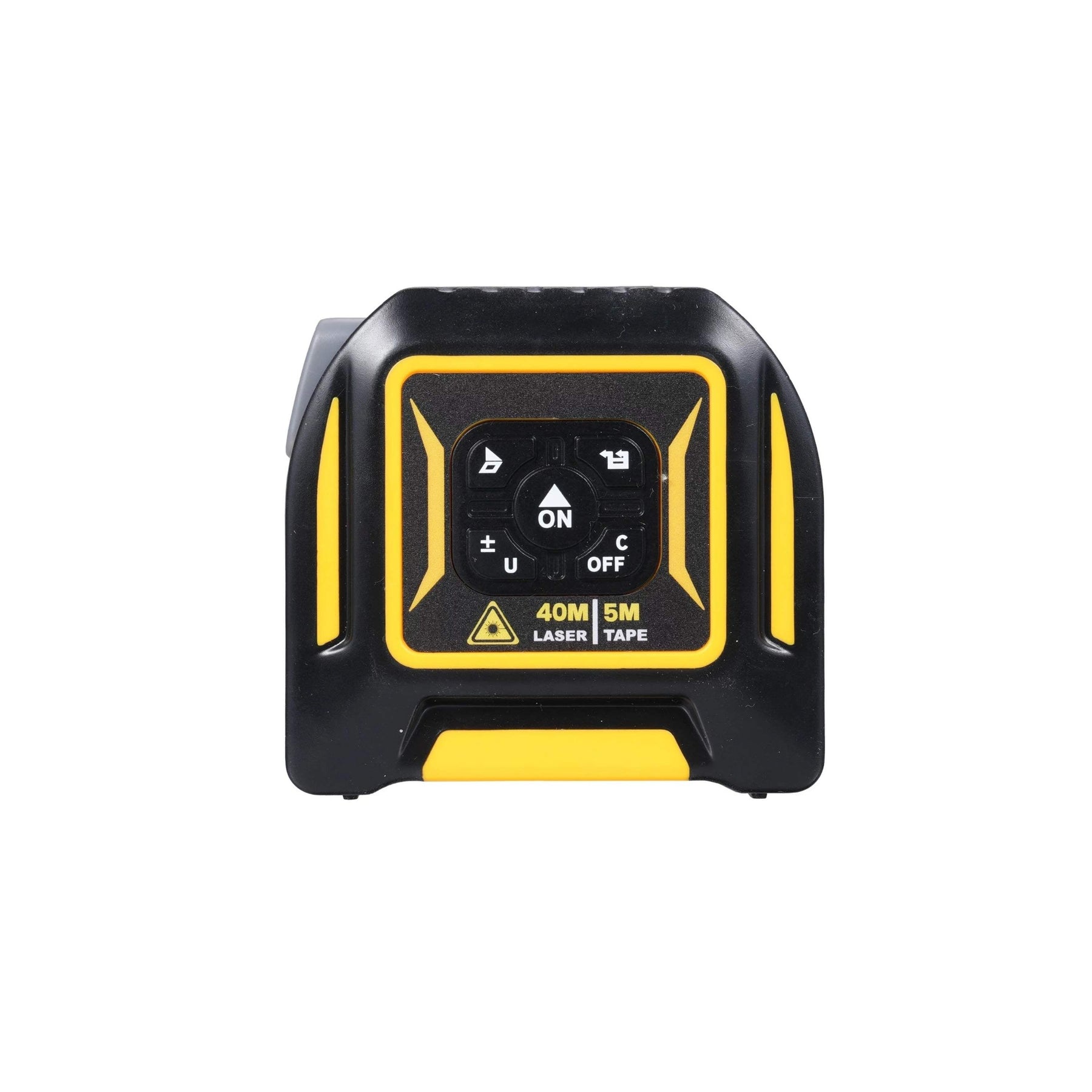 Tooleroo 3-in-1 Digital Laser Tape Measure - 40m Laser & 5m Tape