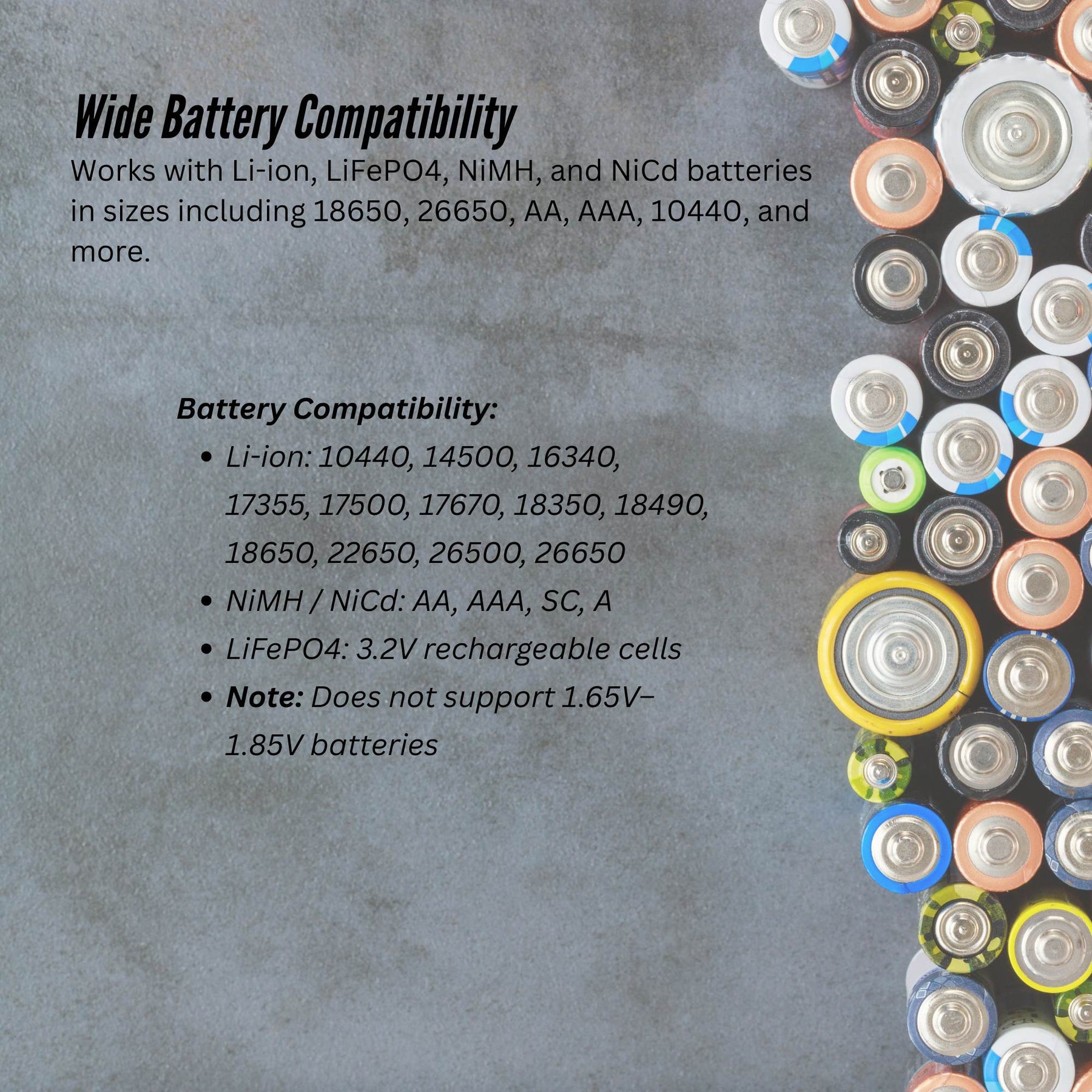 LiitoKala Lii-402 Smart Battery Charger - 4-Slot USB for 18650 AA AAA Li-ion NiMH - SuperSaverAU - view 4