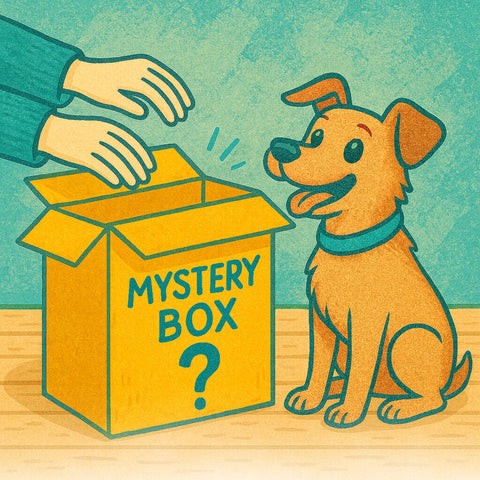 Premium Dog Mystery Box Lucky Dip Pet Products - 10+ Items