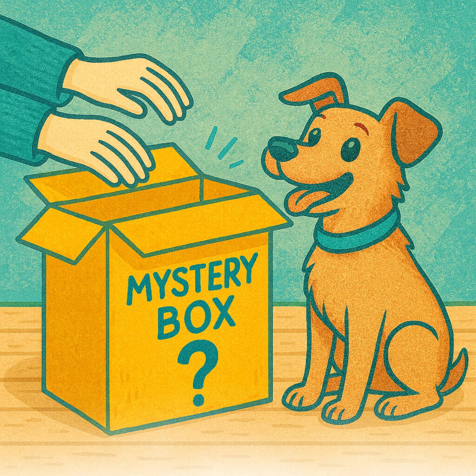 Premium Dog Mystery Box Lucky Dip Pet Products - 10+ Items
