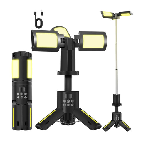 Social Hike Rechargeable Telescopic Camping Light 100cm, 20W Power Bank, IPX6 - SuperSaverAU - view 1