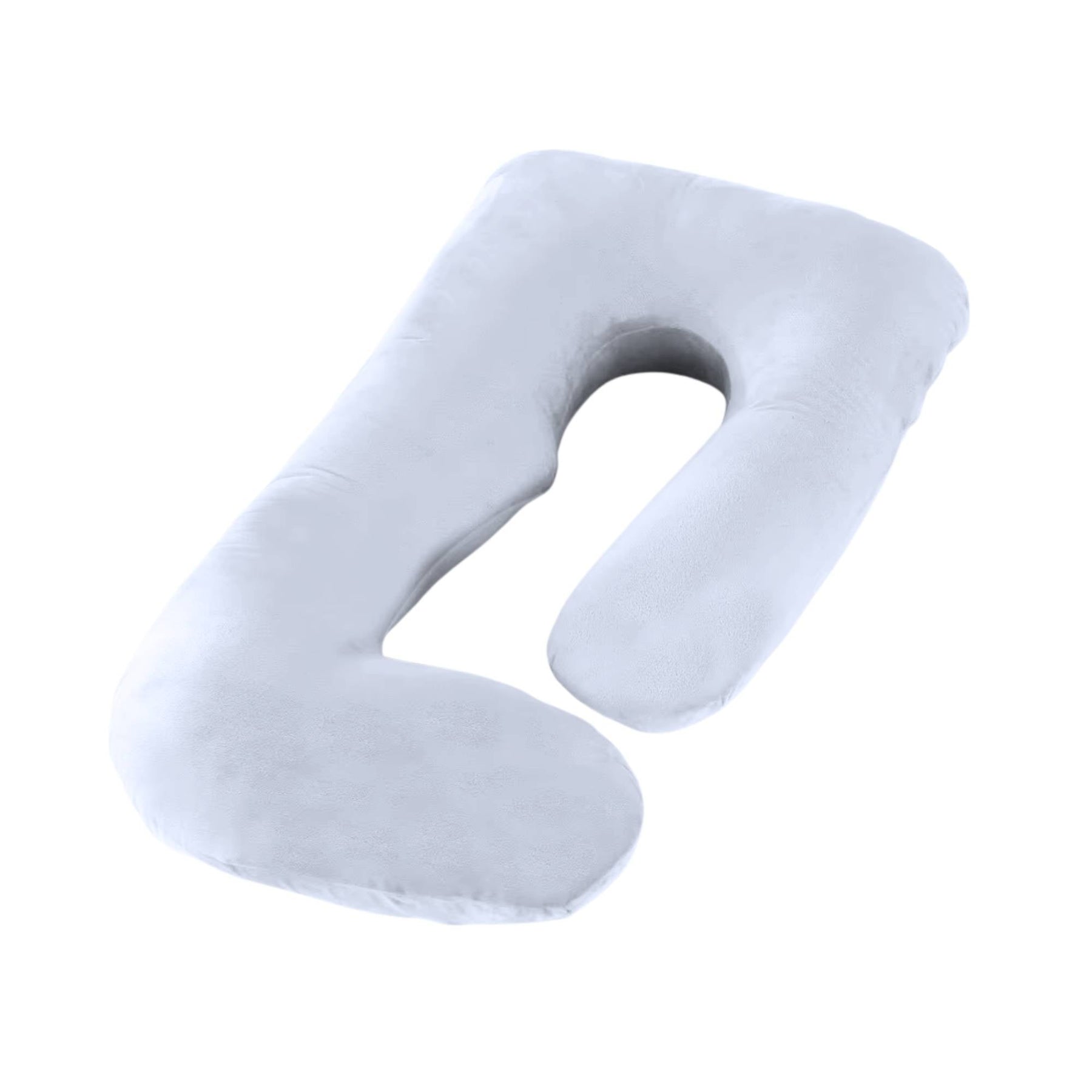 Orku Maternity Pregnancy Pillow – Grey J-Shape Full Body Support