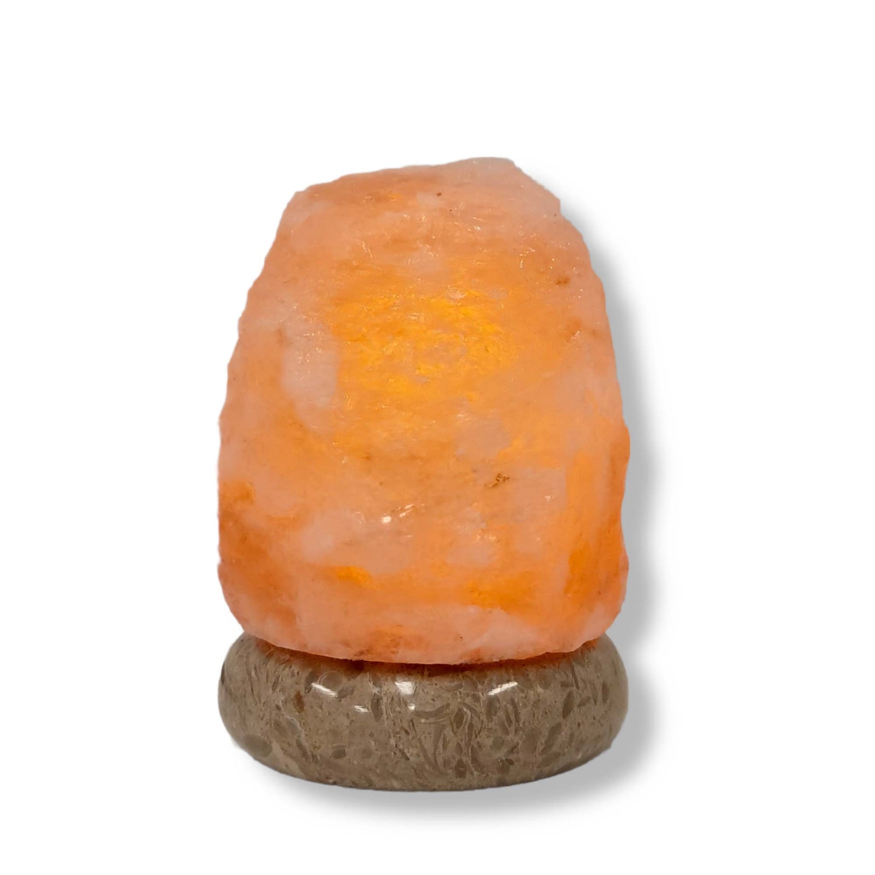 Himalayan Salt Collective USB Colour Changing Salt Lamp - Natural Shape 8.5cm - SuperSaverAU - view 3