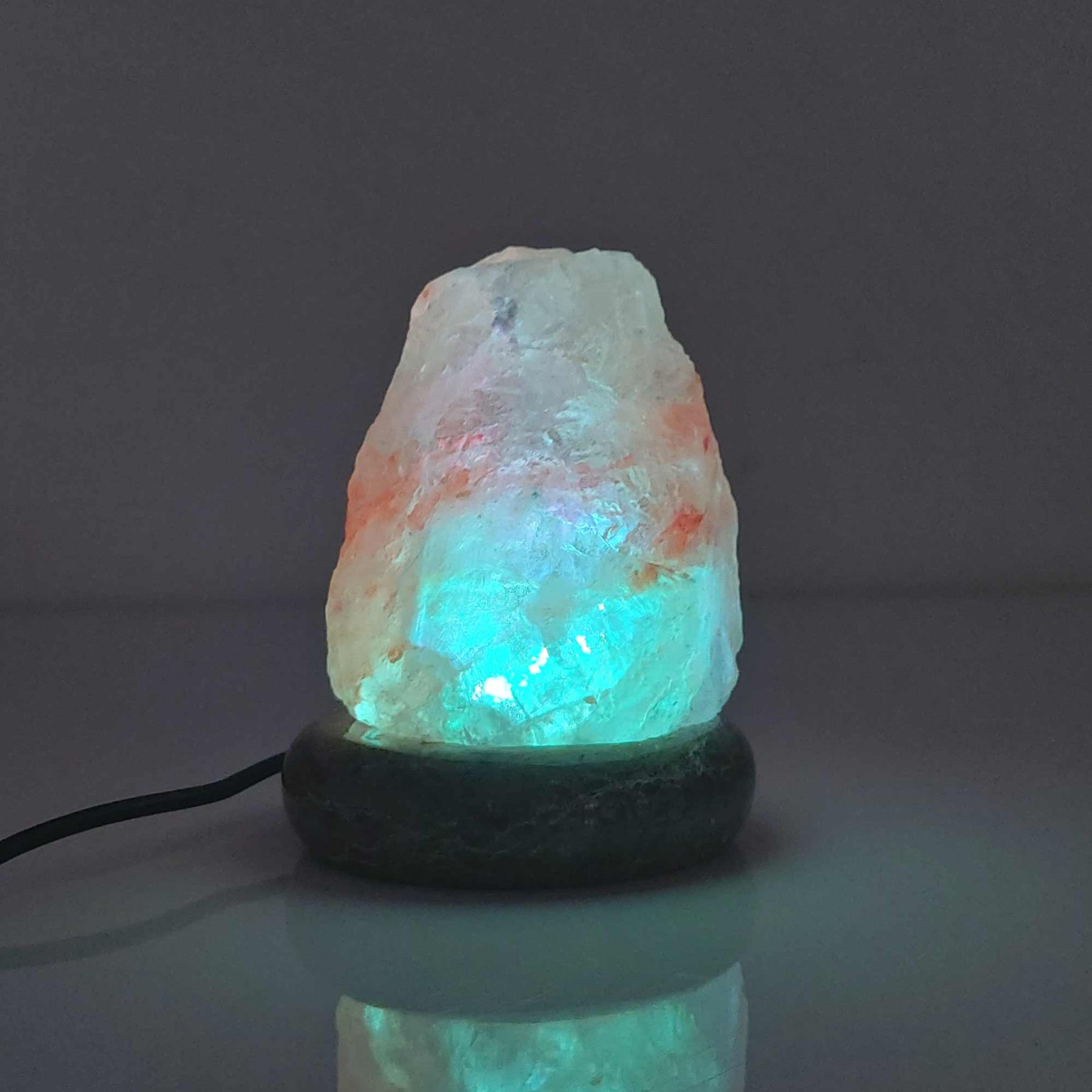Himalayan Salt Collective USB Colour Changing Salt Lamp - Natural Shape 8.5cm - SuperSaverAU - view 7