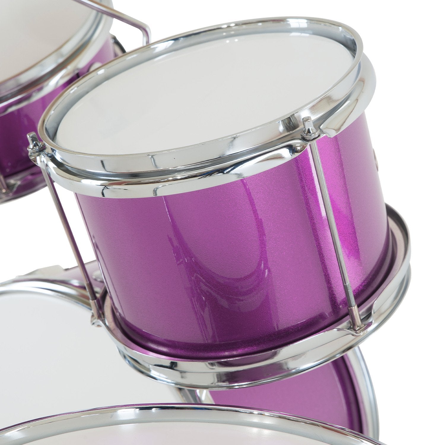 Karrera Children's 4pc Drum Kit - Purple