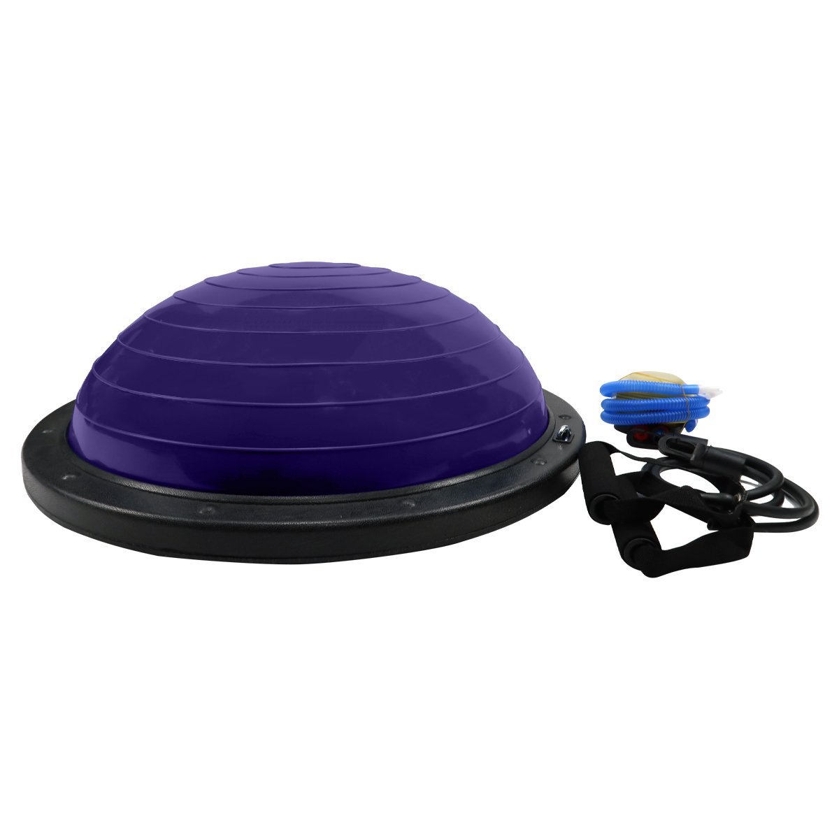 Powertrain Fitness Yoga Ball Home Gym Workout Balance Trainer Purple - SuperSaverAU - view 10