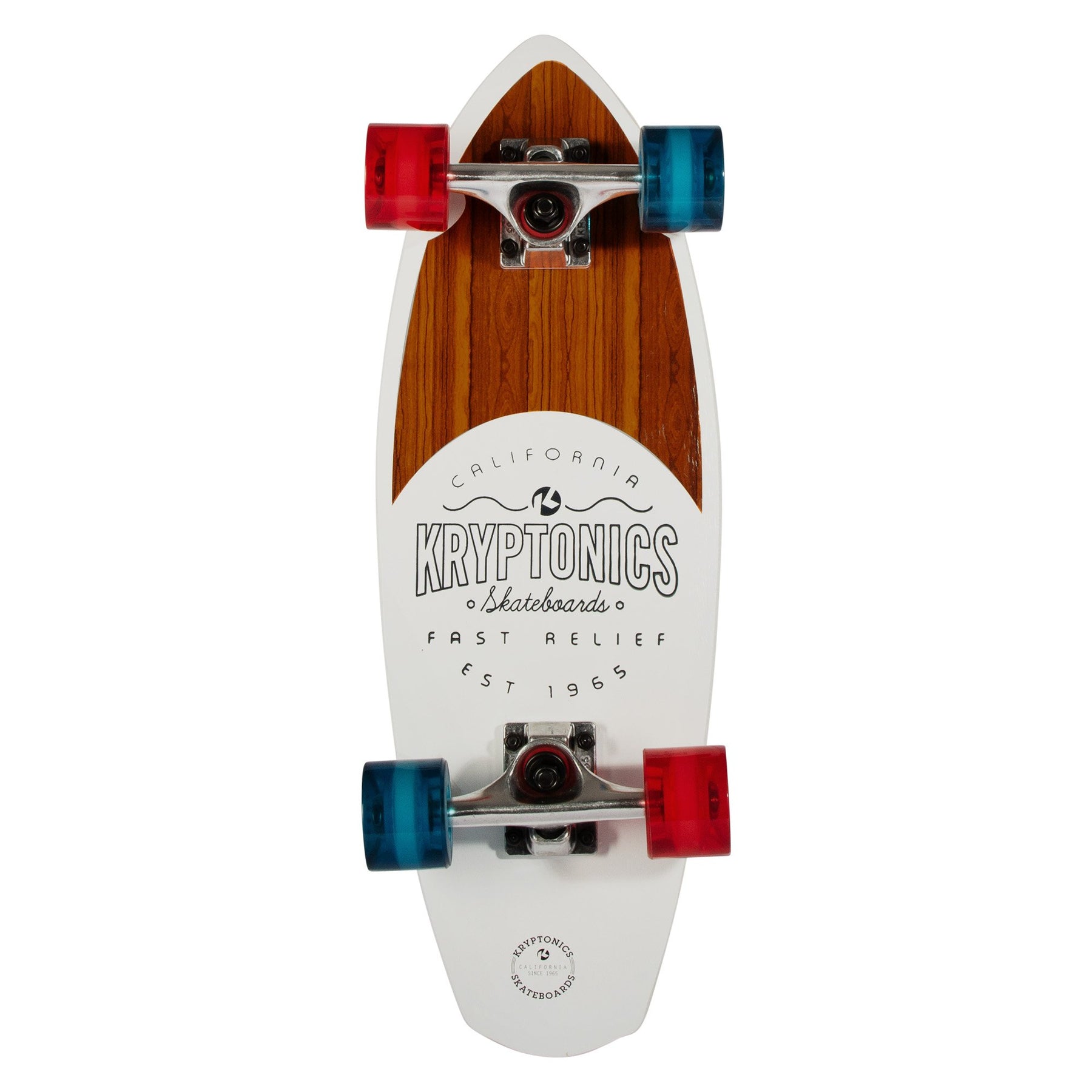 Bravo Sports Kryptonics 23-inch Mini Fat Cruiser Board In Liberty Blue - SuperSaverAU - view 4