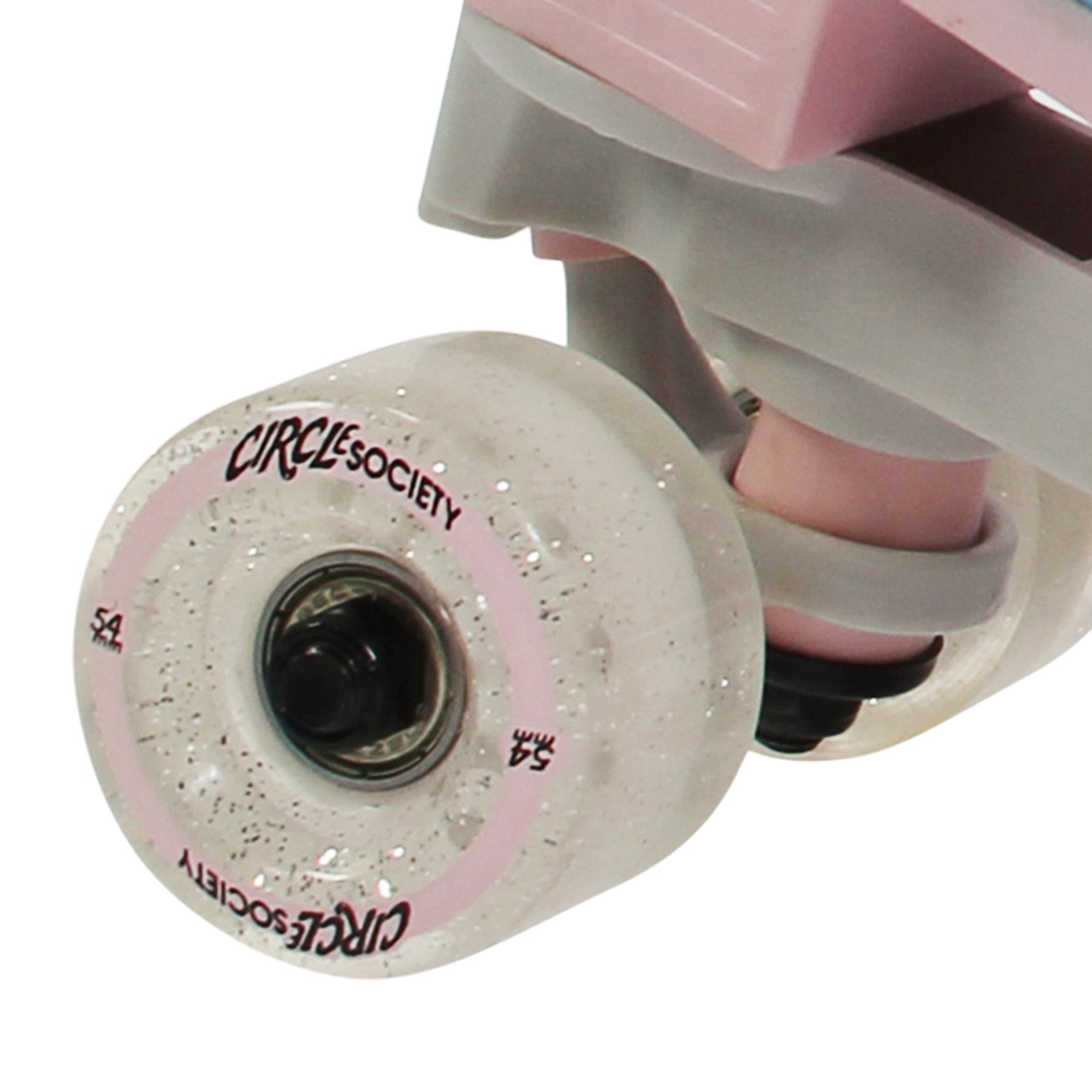 Circle Society Adjustable Roller Skates, Size 3-7 US, Pink and Blue, Indoor/Outdoor - SuperSaverAU - view 3