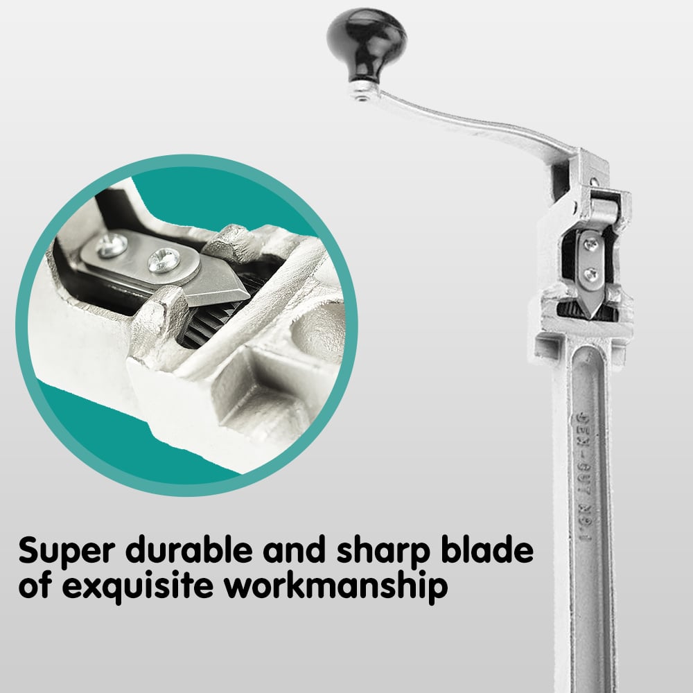 Klika Commercial Can Opener, Heavy Duty Cast Iron, 48cm, Countertop Mounting - SuperSaverAU - view 3