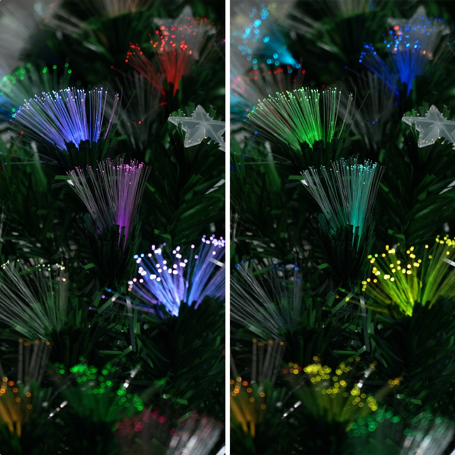 Christabelle 1.2m Enchanted Pre Lit Fibre Optic Christmas Tree Stars Xmas Decor - SuperSaverAU - view 8