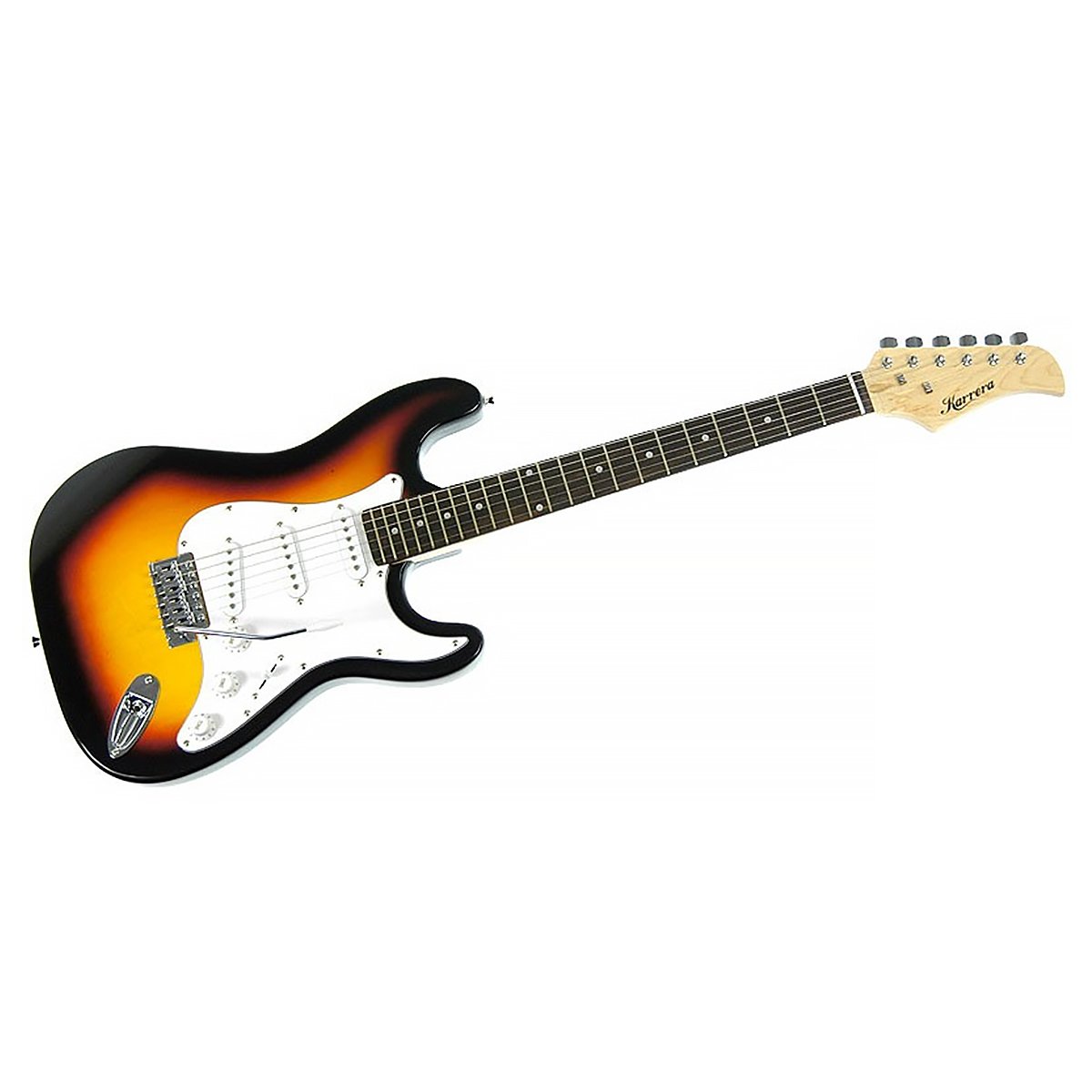 Karrera 39in Full Size Electric Guitar - Sunburst