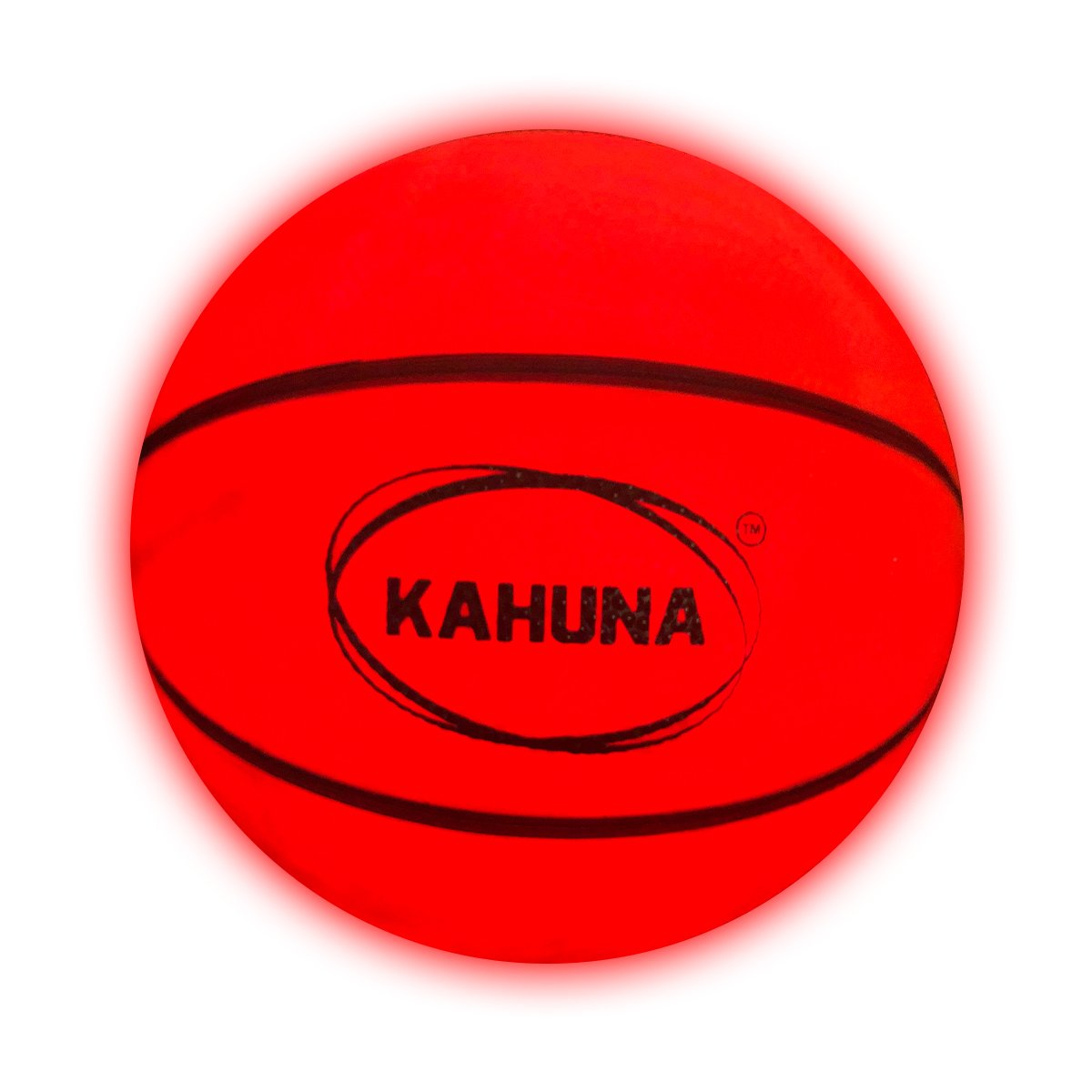 Kahuna Light-Up Glow Basketball - Size 3 Mini, LED, Glow in the Dark - SuperSaverAU - view 1