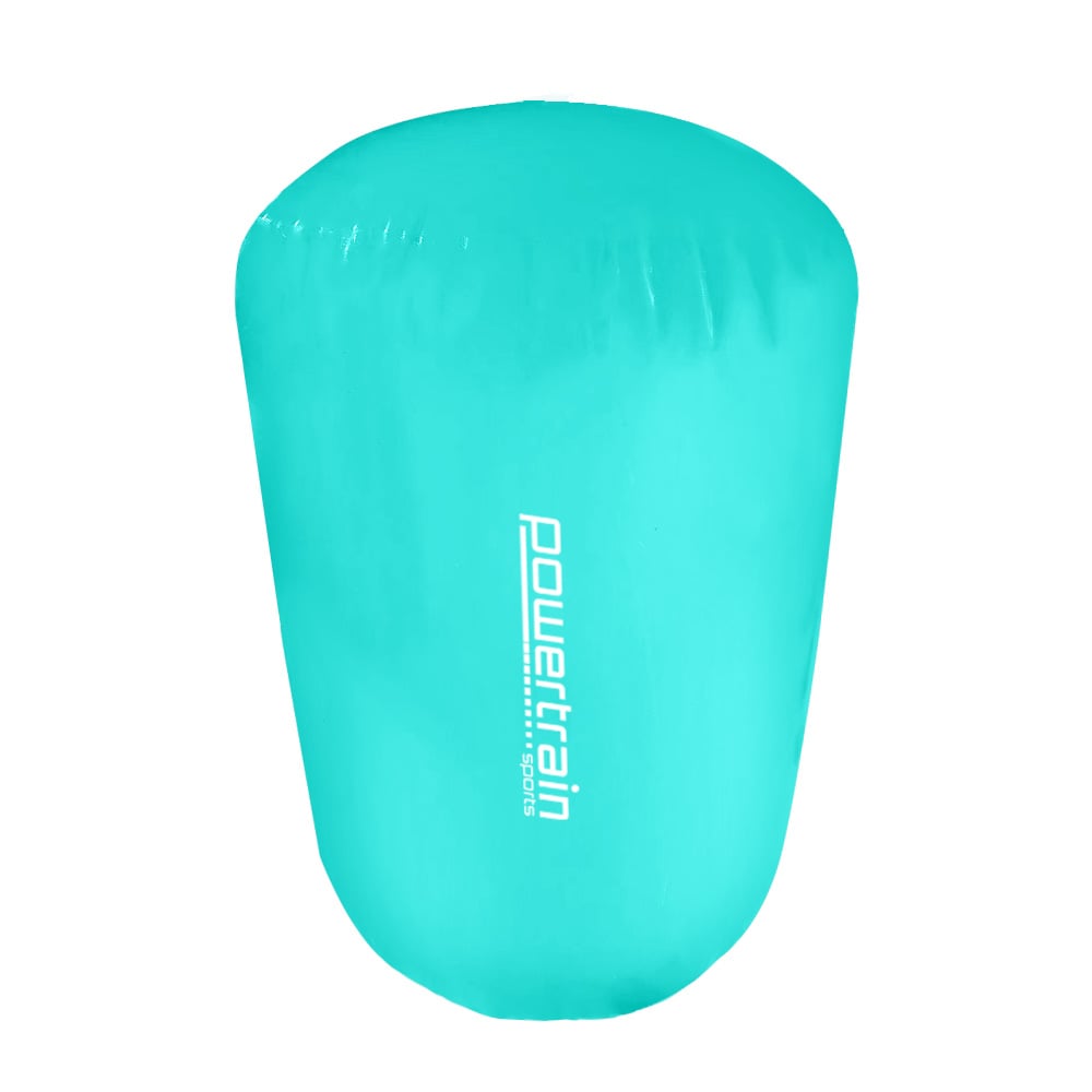Powertrain Inflatable PVC Gymnastics Air Barrel Exercise Roller - Green, 120 x 75cm