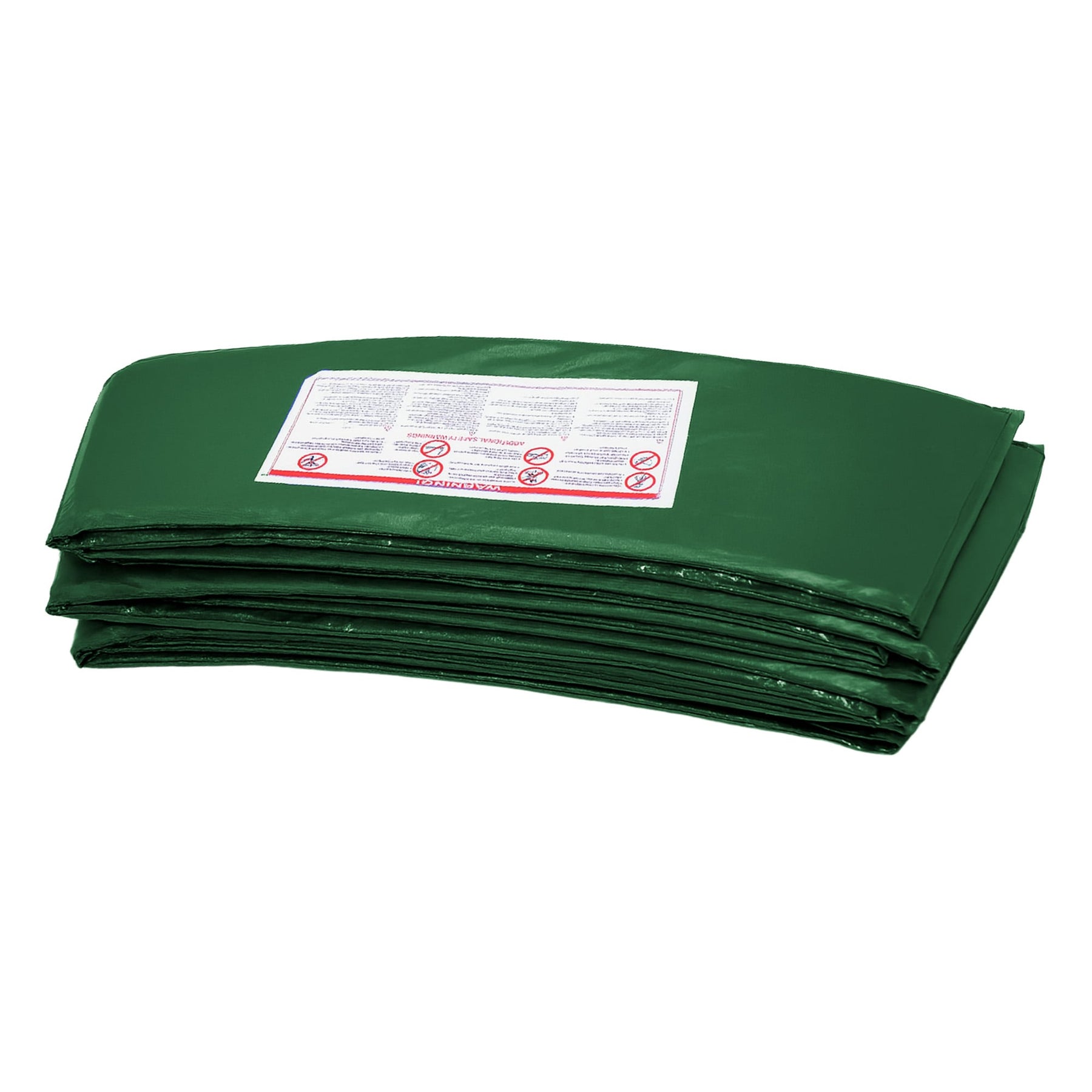 Kahuna Green 10ft Trampoline Safety Pad & Net Set with Double-Lock Entry