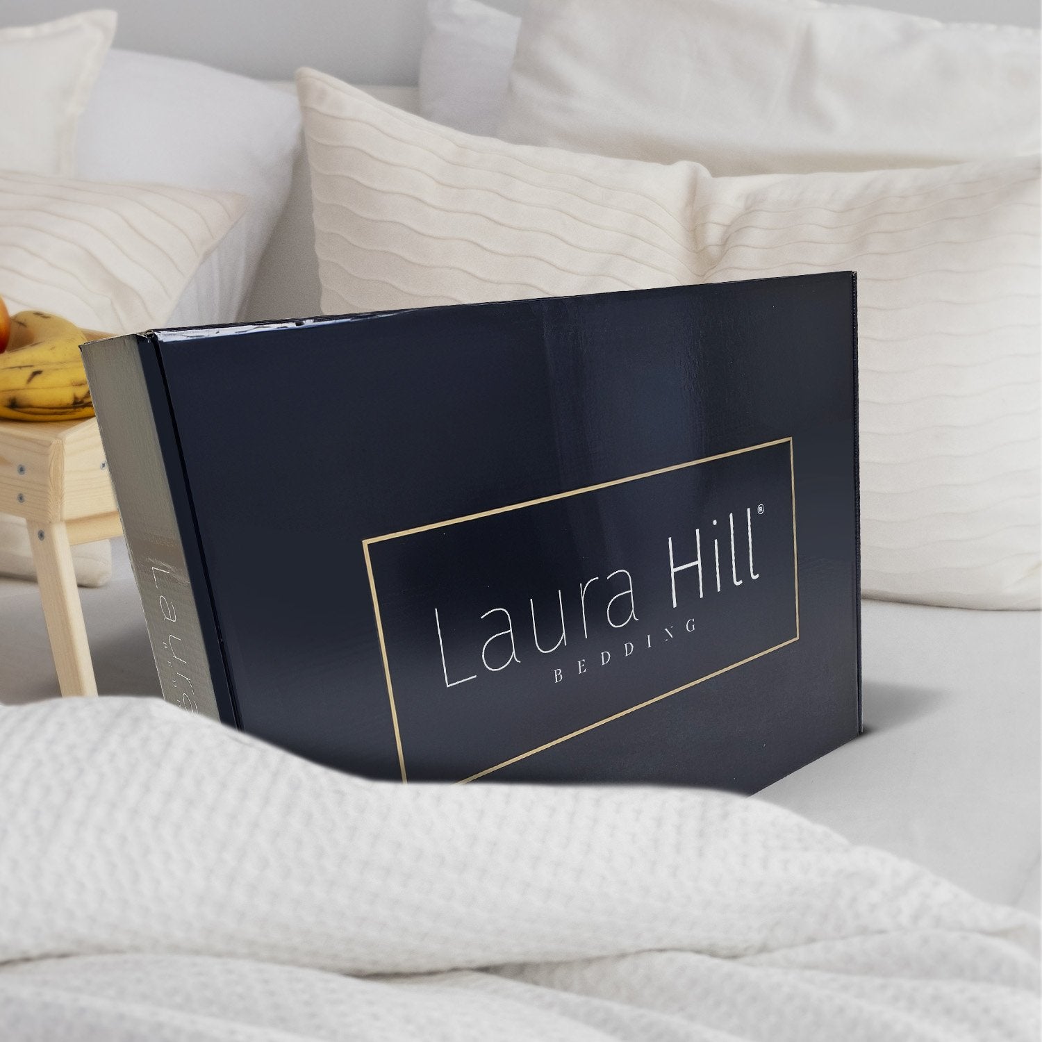 Laura Hill 600GSM Double-Sided Faux Mink Blanket – Green Queen