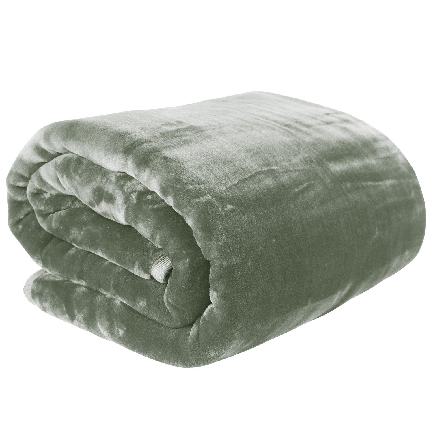 Laura Hill Faux Mink Blanket Queen Size 220x240cm Double-Sided 600GSM - SuperSaverAU - view 2