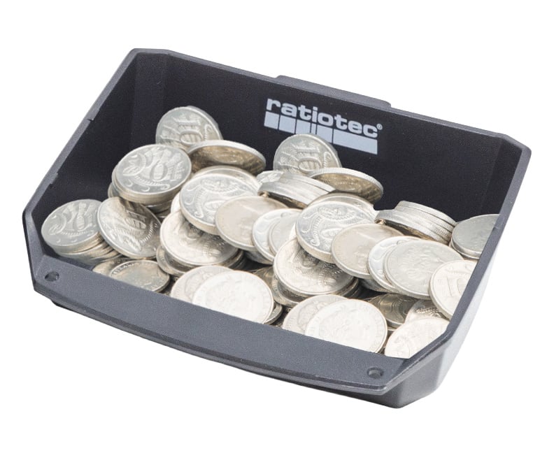 Ratiotec Digital Coin and Note Counter - Portable Money Scale - SuperSaverAU - view 3