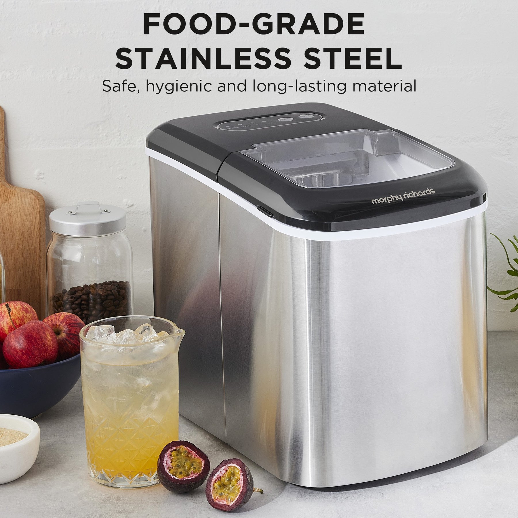 Morphy Richards 15kg Ice Maker in Stainless Steel - SuperSaverAU - view 8