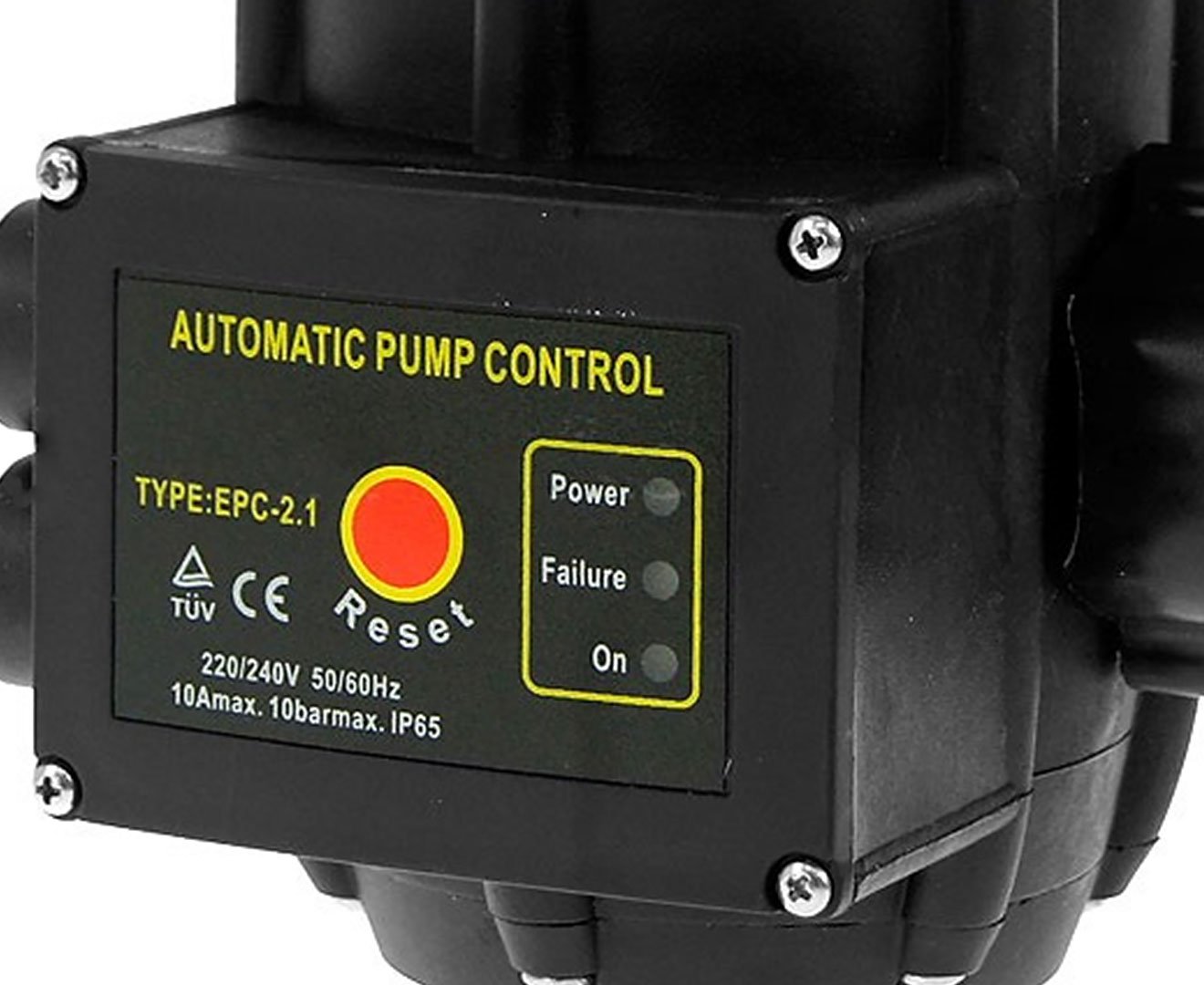 HydroActive Automatic Water Pump Controller Pressure Switch - IP65