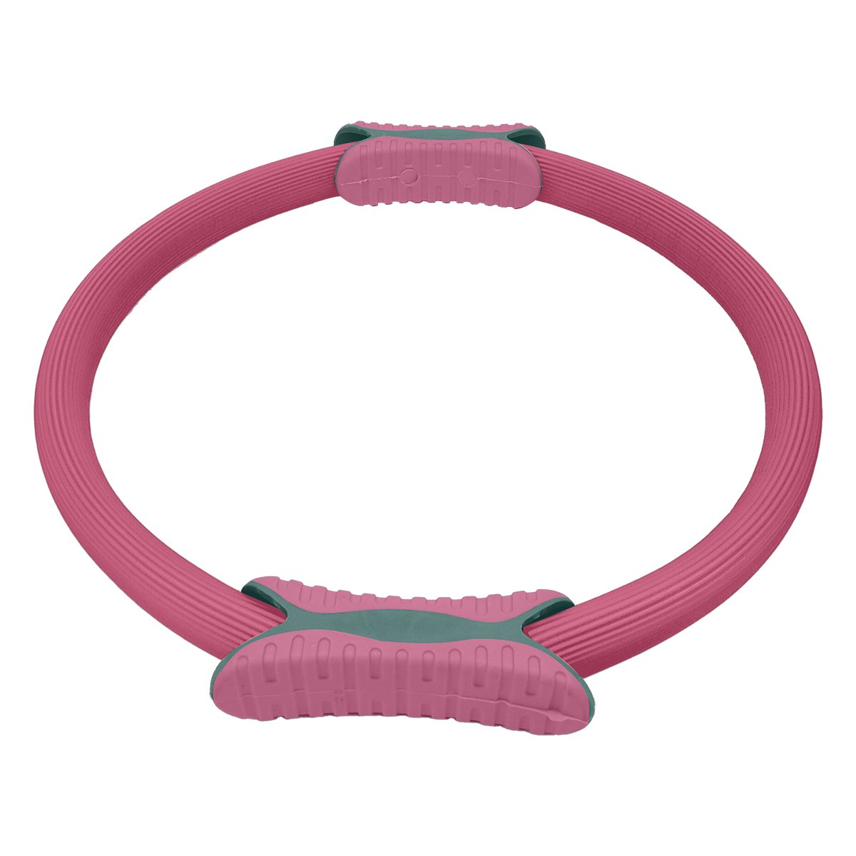 Powertrain Pilates Ring Band Yoga Home Workout Exercise Band Pink - SuperSaverAU - view 3