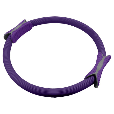 Powertrain Pilates Ring Band Yoga Home Workout Exercise Band Purple - SuperSaverAU - view 1