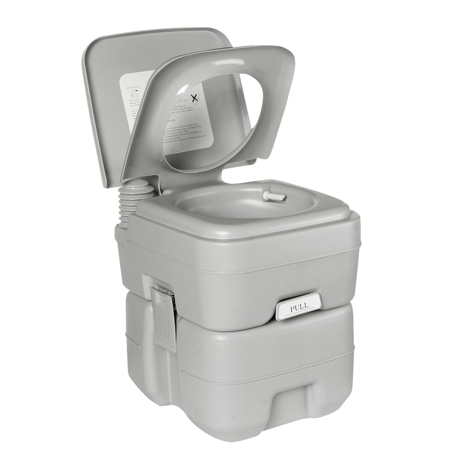 Wallaroo 20l Camping Portable Toilet Press Flush Pump - SuperSaverAU - view 9