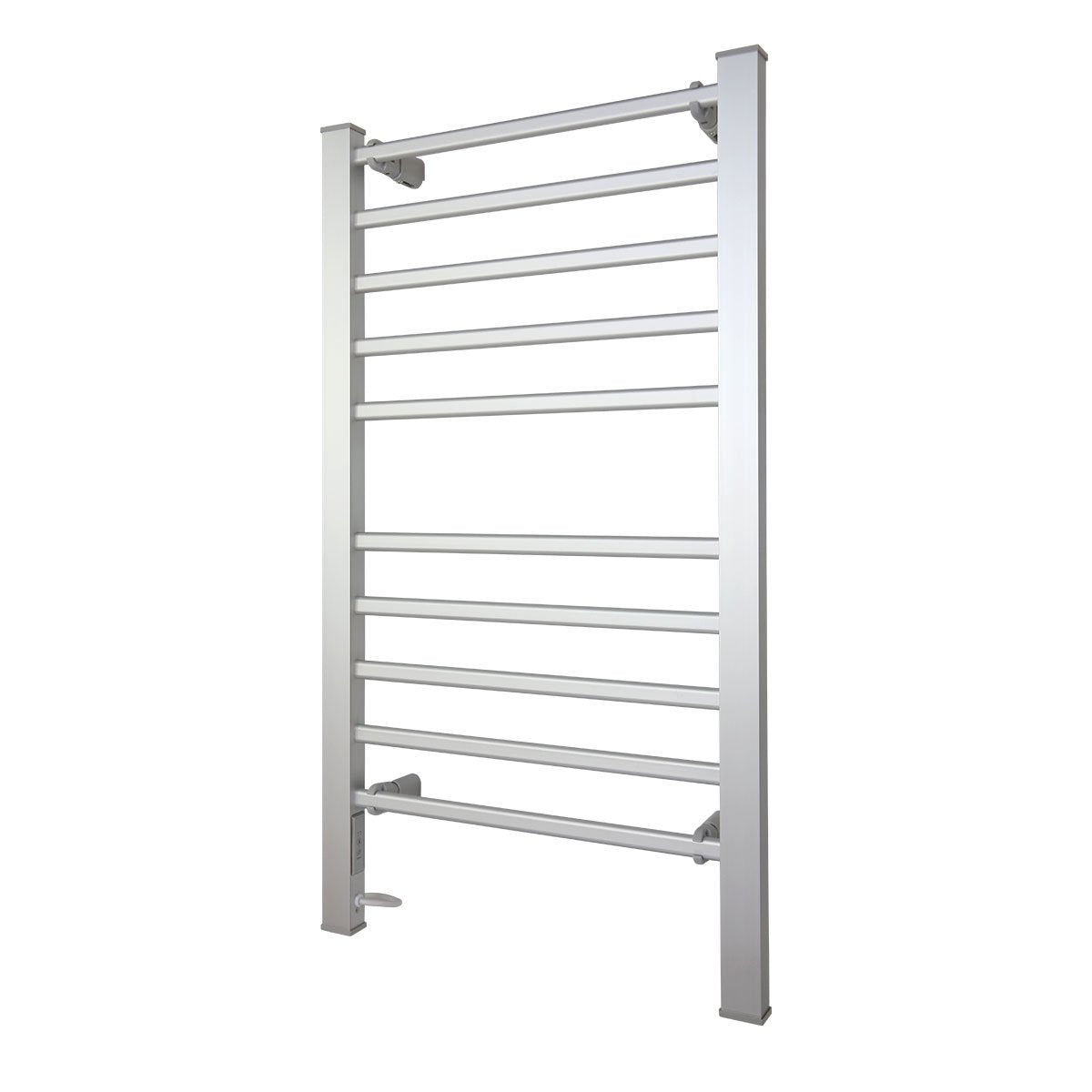 Pronti Heated Towel Rack 10 Rails 160W with Timer Wall-Mounted Freestanding - SuperSaverAU - view 1