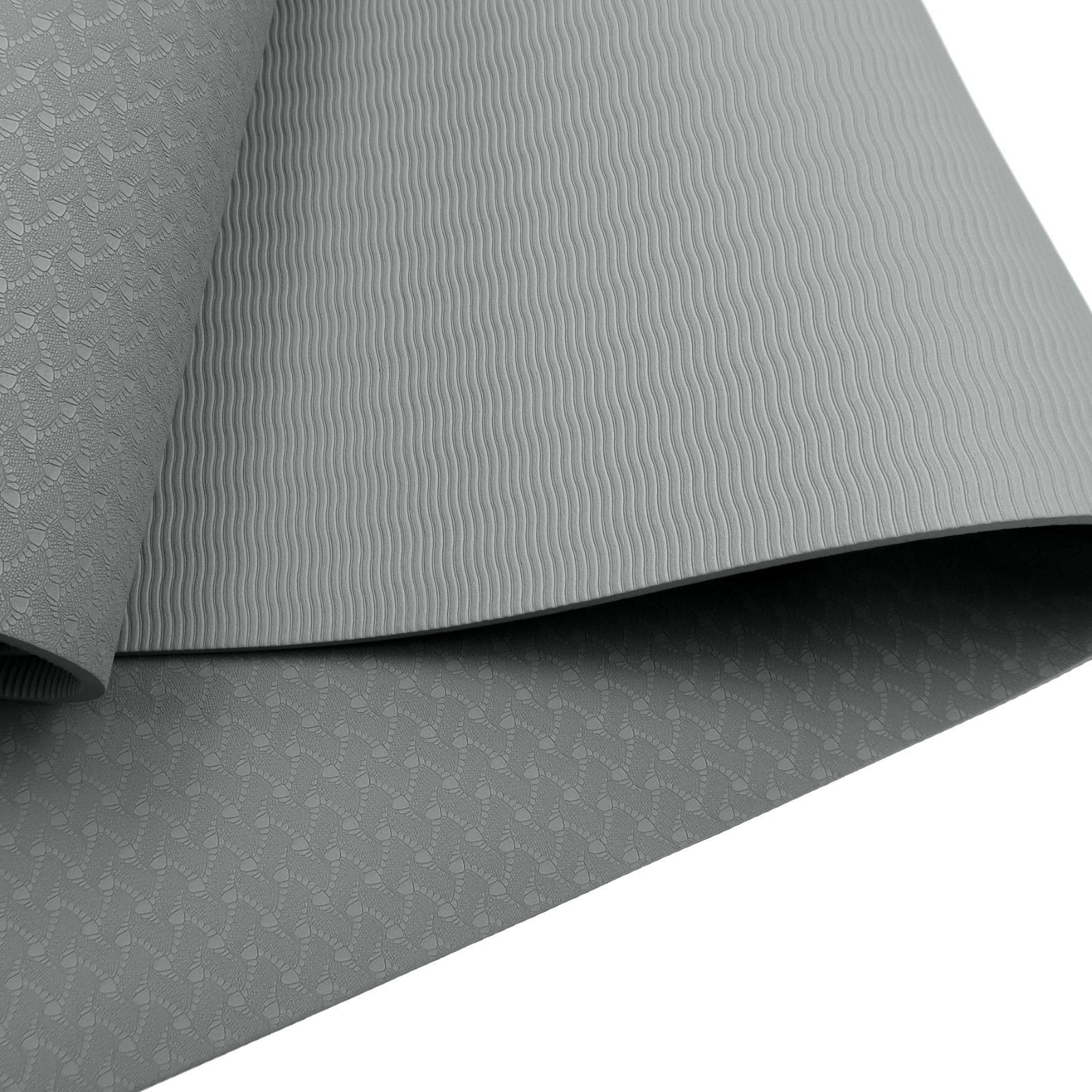 Powertrain Yoga Mat 183cm x 61cm | Eco-friendly TPE, Non-slip, Carry Strap - SuperSaverAU - view 3