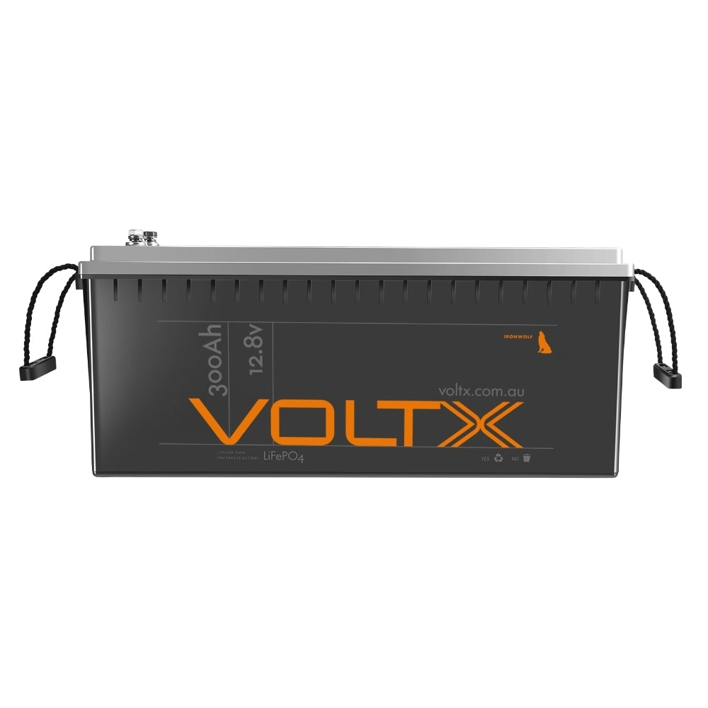 VoltX 12V 300Ah Lithium Battery LiFEPO4 PLUS with BMS & Power Voltage Display - SuperSaverAU - view 3