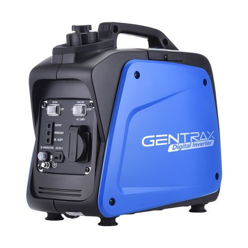 Gentrax 800W Mini Inverter Generator, 40cc, Pure Sine Wave, 6.1hrs Runtime, 8.5kg - SuperSaverAU - view 1
