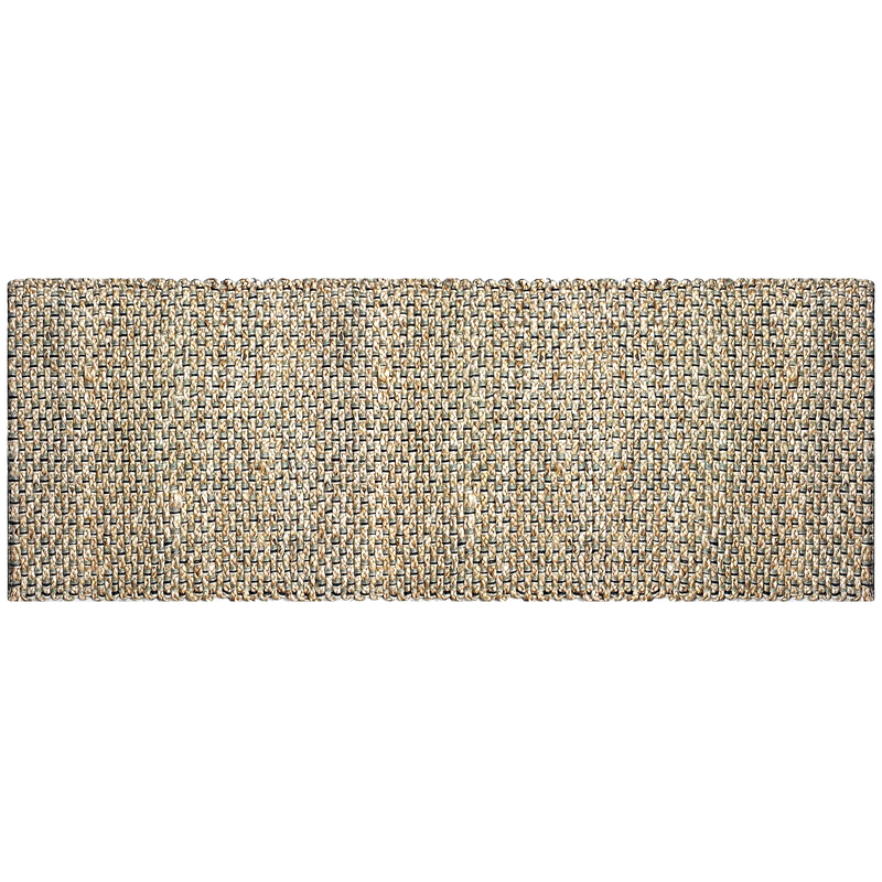 Hand Braided Jute Runner 50 x 120 cm - Green Textured Weave, Eco-Friendly - SuperSaverAU - view 2