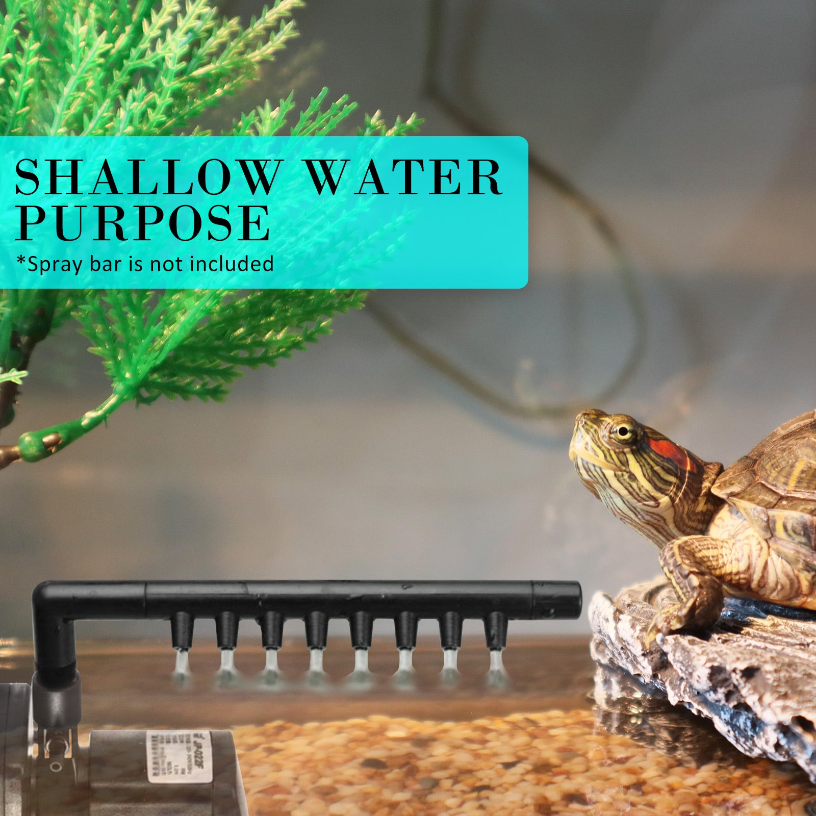 Dynamic Power 1600L/H Submersible Aquarium Filter 35W, 2.5m, 3-in-1 Pump - SuperSaverAU - view 9