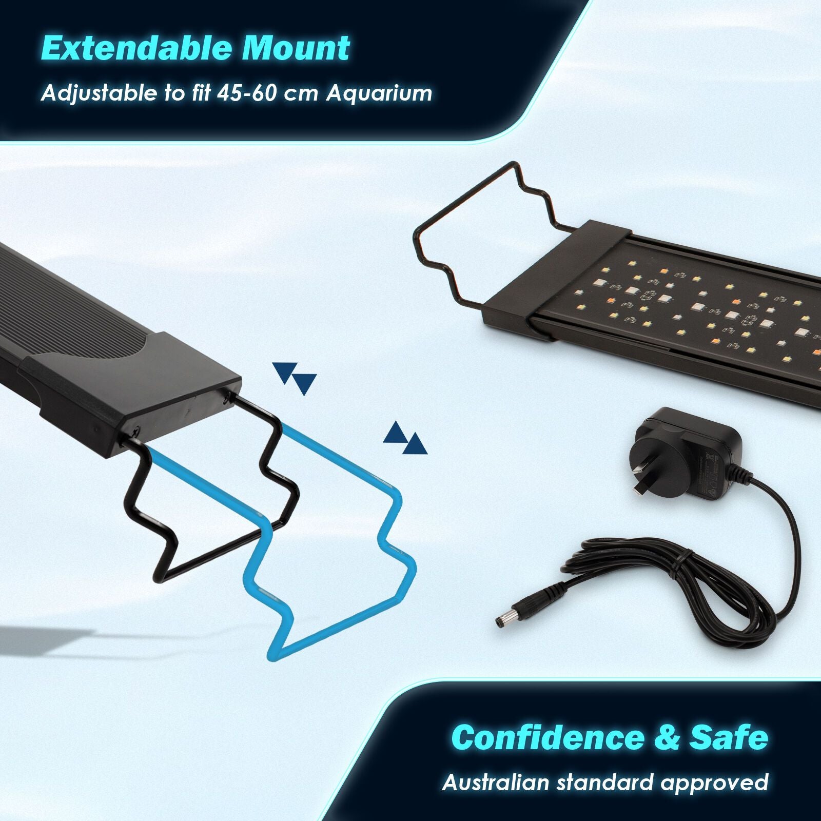 Dynamic Power Planted Aquarium LED Light 18W - 40cm