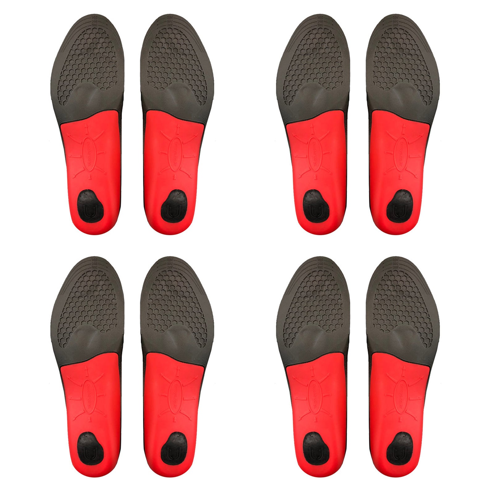 BIBAL INSOLE 4X Pair L Size Arch Support Full Insoles Shoe Inserts - SuperSaverAU - view 1