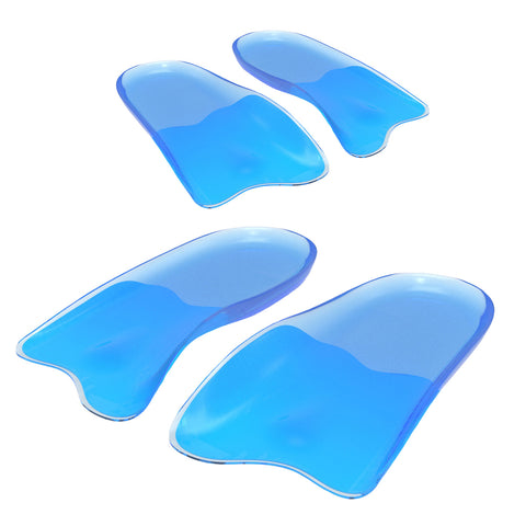 BIBAL INSOLE Half Insoles L Size Gel Arch Support Foot Pad - Shock Absorption, Durable - SuperSaverAU - view 1