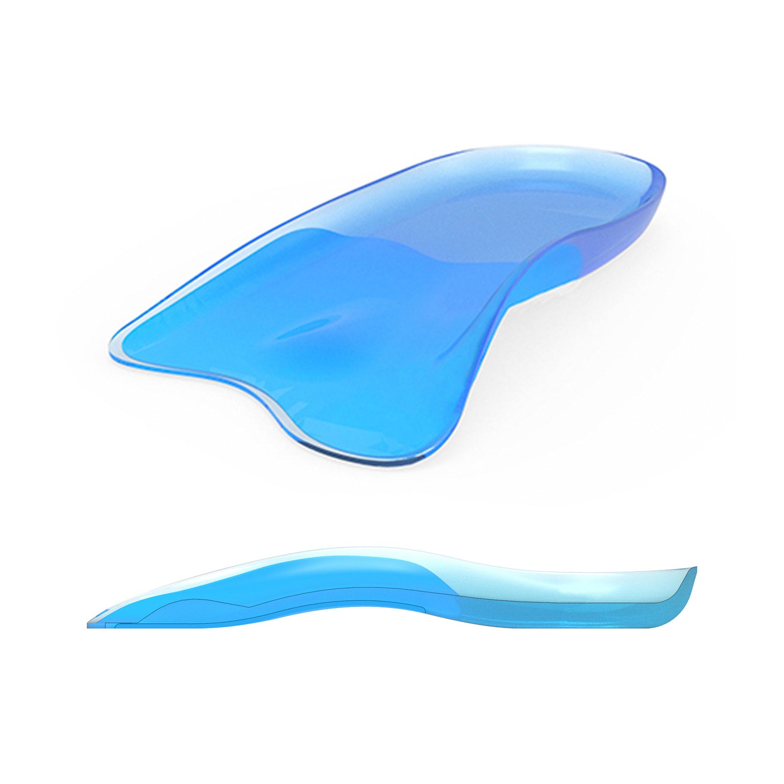BIBAL INSOLE Half Insoles S Size Gel Arch Support Foot Pads, Shock Absorption, Durable - SuperSaverAU - view 1