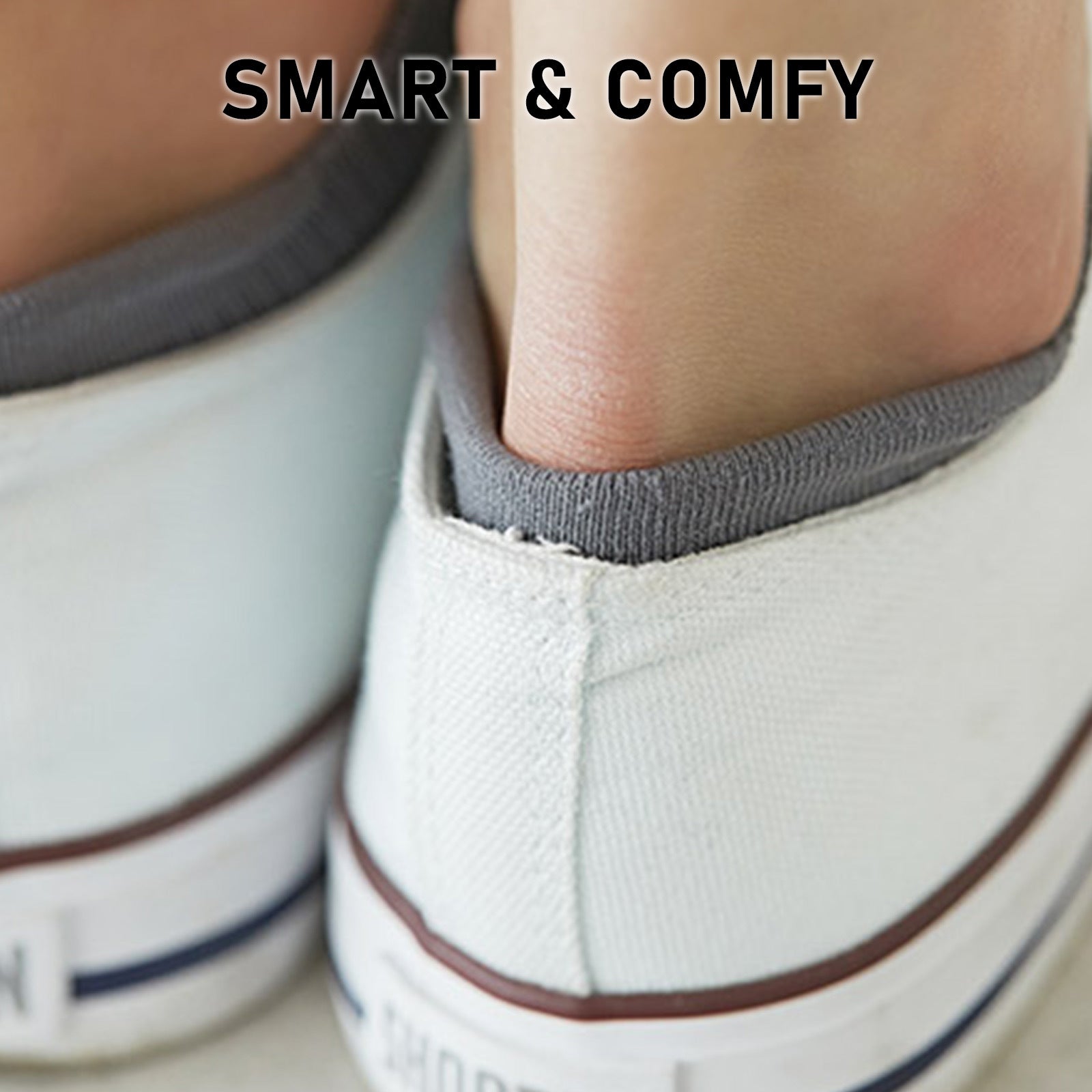 3X Rexy Cushion No Show Ankle Socks Medium Non-Slip Breathable WHITE - SuperSaverAU - view 8